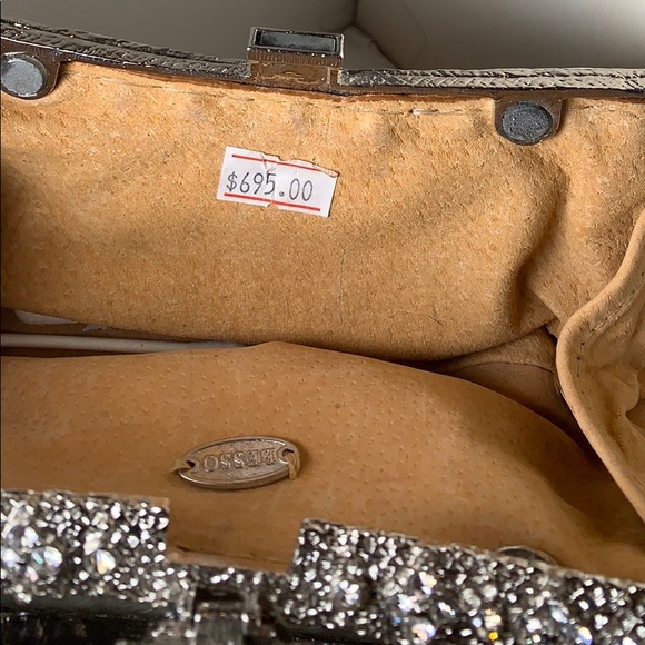 Silver Diamond Clutch - Picture 3 of 4